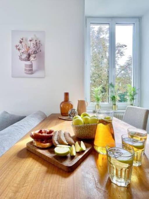 1 Appartement 3P Ideal Famille Travail Renove Lumineux Parking Gratuit Mulhouse Eksteriør billede
