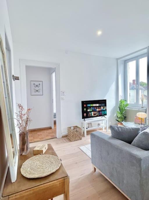1 Appartement 3P Ideal Famille Travail Renove Lumineux Parking Gratuit Mulhouse Eksteriør billede